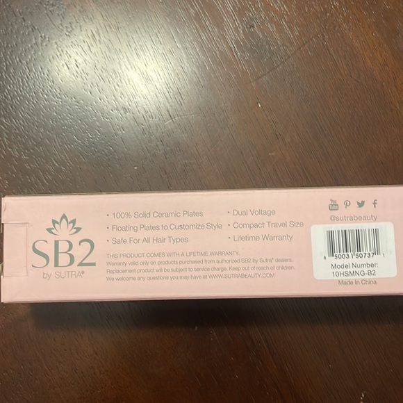 SB2 Mini Flat Iron - Picture 6 of 6